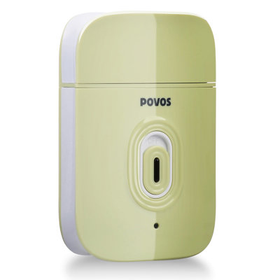 奔腾（POVOS）独创USB充电器剃须刀PW818（绿色，独创USB充电器，8小时充电，浮动精钢刀头）