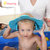 Babyprints儿童洗头帽防水护耳浴帽加厚可调节3个装 洗发神器第10张高清大图