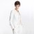 菲特丽2013秋装新款欧美修身翻领气质纯色小西装女西装外套334103(白色 S)第2张高清大图