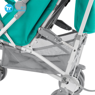 神马婴儿伞车可折叠便携可坐可躺儿童推车四季通用避震宝宝手推车(清新绿)