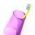 动动手 多功能方便卫生洗漱杯(紫色)第5张高清大图