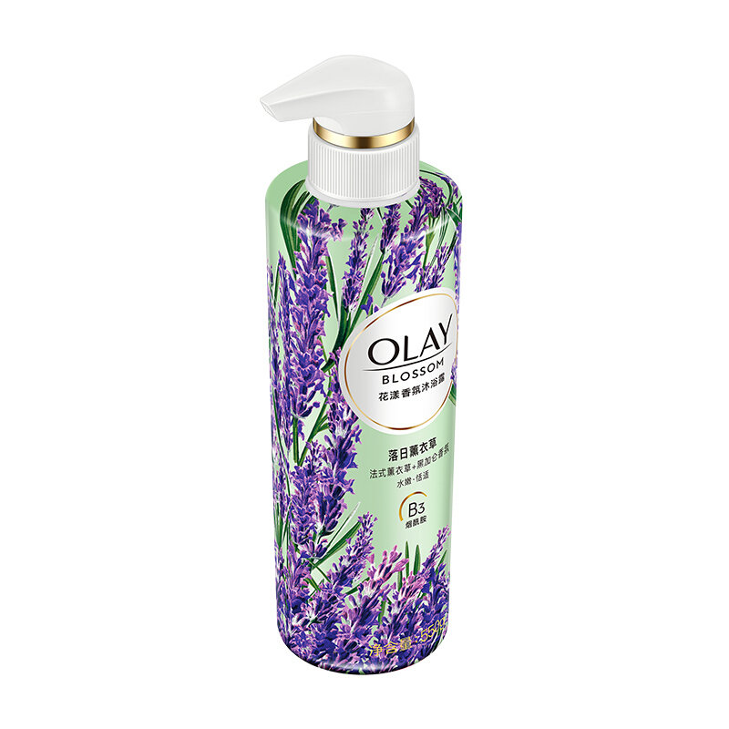 olay花漾香氛沐浴露落日薰衣草550ml