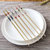 10双楠竹防滑筷子家用中式套装筷子天然竹子碳化竹木筷子(10双装)第5张高清大图
