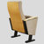 华杭-礼堂椅连排椅会议椅教室影院椅报告厅座椅单人位 HH-LY0201(米白色)第3张高清大图