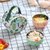 304不锈钢碗食品级宝宝儿童碗便携饭碗防摔防烫餐具套装家用新款(尼罗蓝+珊瑚粉【打8.5折】)第2张高清大图