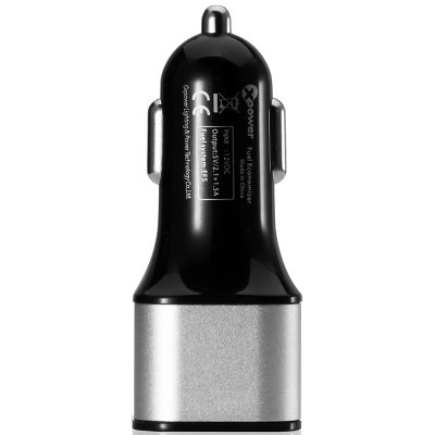 高欣 汽车稳压器 充电器 节油器 3.6安双USB接口 节油率5.7%(黑色)