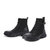 森达冬季新款专柜同款韩版青年户外休闲女马丁靴4IA01DD0(黑色 39)第3张高清大图