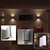 飞利浦简约现代楼梯过道客厅卧室床头LED壁灯星尚33259(铝原色)第2张高清大图