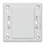 西门子开关插座面板 悦动系列 雅白色 空白面板插座 白板第4张高清大图