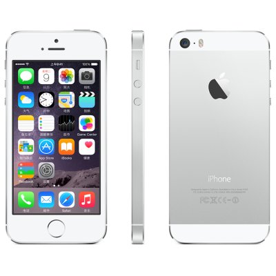 Apple iPhone 5s 16G 银色 4G手机（双4G版）