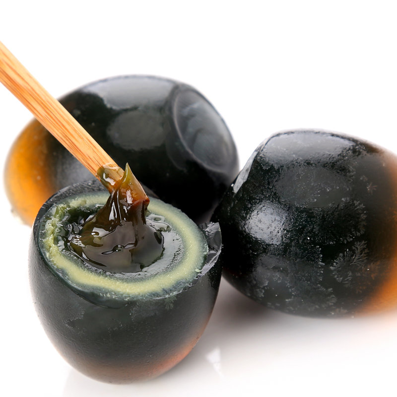 湖北枣阳松花鸭皮蛋20枚 溏心鸭蛋湖北特产无铅工艺农家变蛋