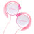 铁三角(audio-technica) ATH-EQ500 耳挂式耳机 佩戴舒适 时尚运动 音乐耳机 浅粉色第2张高清大图