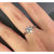 鸣钻国际六爪皇冠一克拉钻戒女 100分F色结婚GIA钻石戒指 预售第5张高清大图