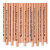 得力（deli） S908 木世界系列六角笔杆原木HB铅笔/素描绘图学生铅笔 50支/桶第4张高清大图