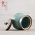 棠诗茶道龙泉青瓷手工茶叶罐陶瓷密封茶罐蜗牛茶叶储存罐弟窑茶盒第3张高清大图
