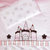 贝乐堡梦幻城堡四件套高端婴儿床上用品套件宝宝床帏纯棉婴儿床围(粉色 120*65)第2张高清大图