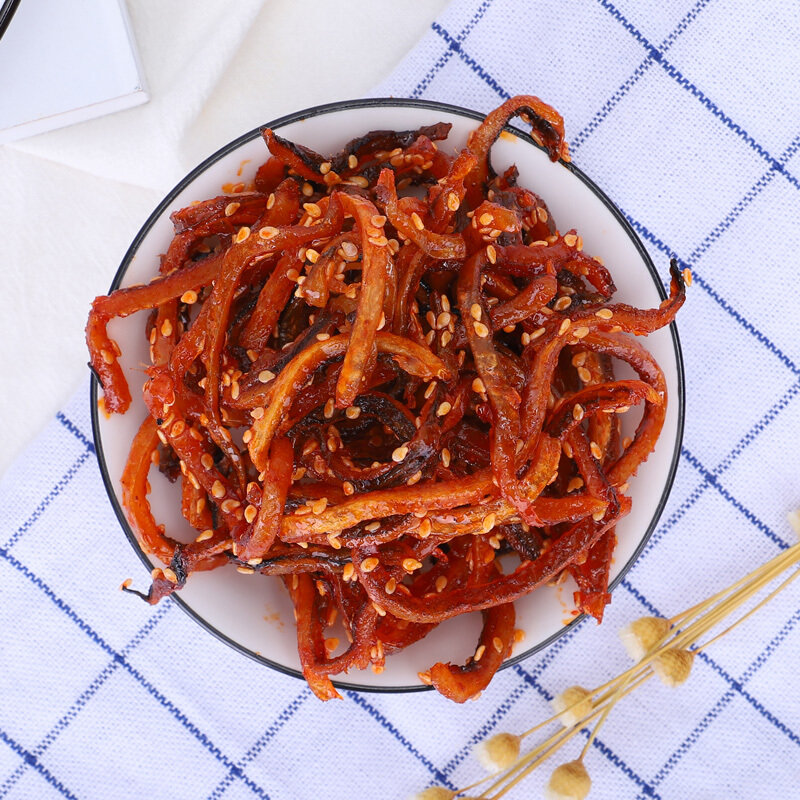 丽固香辣爽口鳗鱼丝200g国美超市甄选