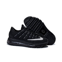 耐克 Nike Air max 2016 气垫系列透气时尚 男 女 运动鞋 跑鞋 跑步鞋 男鞋 女鞋(黑色 41)