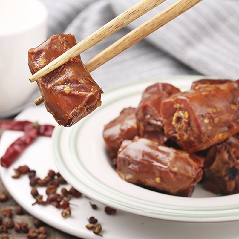 紫燕双椒鸭脖子428g卤味鲜香辣肉类办公室零食熟食即食小吃