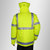 MOTO-BOY冬季防水防护服均码黄 保暖，反光第2张高清大图