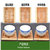 楠竹餐具隔热垫 方形镂空 餐桌垫 款式颜色随机第4张高清大图