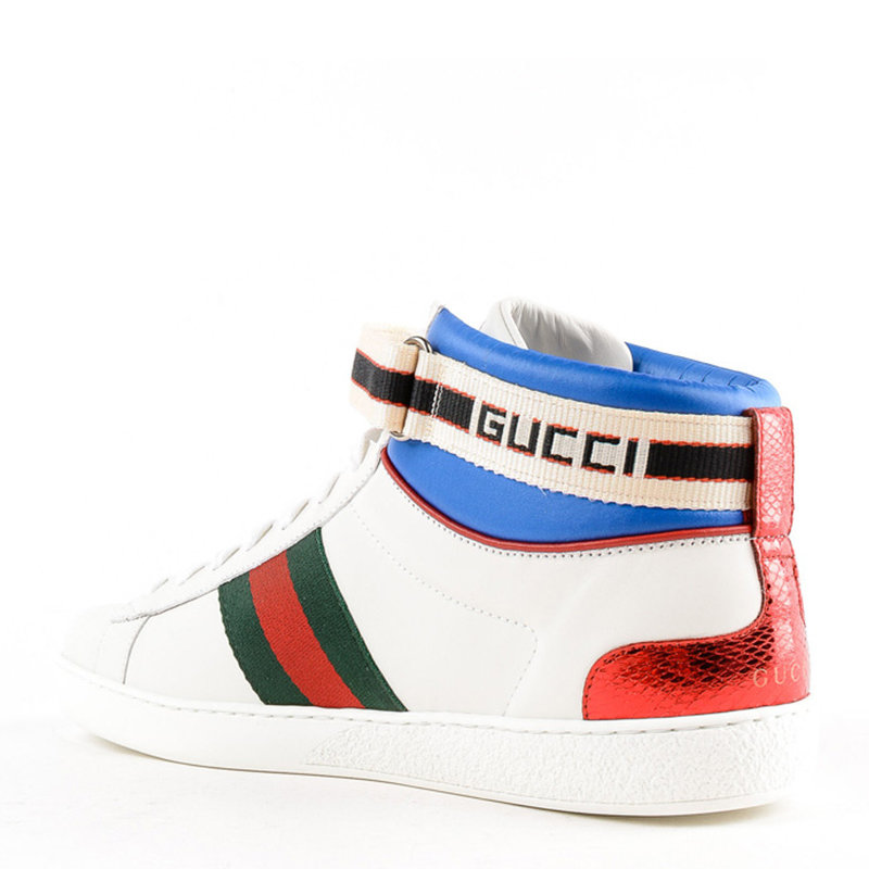 gucci男士白色休闲运动鞋5234720fiw0909275白时尚百搭