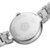 天梭/Tissot瑞士手表 弗拉明戈系列钢带石英女表T094.210.11.121.00(银壳蓝面白带 钢带)第3张高清大图