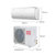 奥克斯（AUX） 变频冷暖 家用壁挂式空调 1.5匹 WIFI智联 一级能效 雅典娜KFR-35GW/BpNYA19+1第3张高清大图