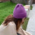伊格葩莎针织毛线帽子女百搭日系可爱保暖地主帽(黑色 有弹力)第5张高清大图