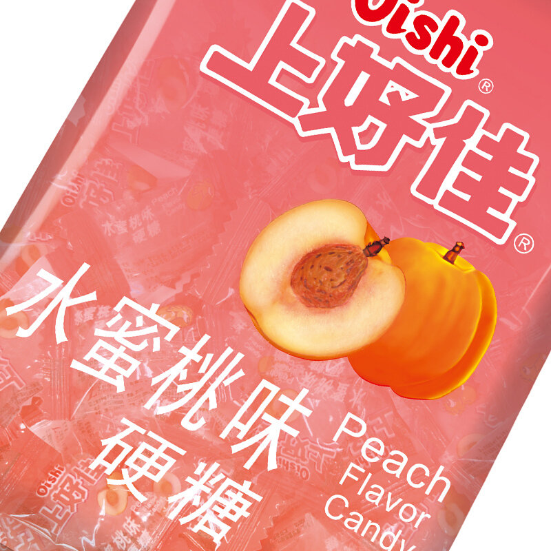 上好佳水果硬糖水蜜桃味500g 国美超市甄选【图片 价格 品牌 报价】