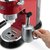 德龙（Delonghi） EC680（红色）半自动咖啡机 泵压式咖啡机 家用意式 手动奶泡 暖杯功能第3张高清大图