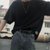 皮带男学生韩版潮流百搭腰带社会小伙年轻人新款裤带(黑色圆头 130CM（175-220斤）)第3张高清大图