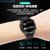 GuanShan圆屏智能手环运动测心率蓝牙男女手表计步器电子睡眠防水(黑色(一年质量免费换新))第4张高清大图