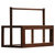 竹制茶具防尘展示柜茶器收纳架玻璃博古架茶水棚实木茶杯桌面置物（3件/箱）(云木提篮 单个提篮，不含壶 默认版本)第5张高清大图