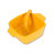 极牛环保安全可降解玉米型PLA儿童训练餐具欧美双重认证套装(橙色1 碗勺两件套)第2张高清大图