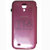 三星（Samsung）手机套手机壳保护套保护壳原装皮套S4/盖世4/I9500/I9508/I959/I9502智能天窗休眠（粉色）第5张高清大图