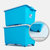 茶花CHAHUA收纳箱有盖箱子玩具零食整理箱手提储物箱收纳盒储物盒药箱调味盒玻璃饭盒保鲜盒(颜色随机 28021TR)第3张高清大图