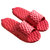 新款夏季拖鞋女情侣居家男士防滑软底耐磨室内浴室洗澡EVA凉拖鞋(42-43（推荐41-42脚） 红色)第5张高清大图