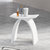 浴室防滑凳 人造石加厚方凳子换鞋凳 高端颜值凳子(GM-5004白色)第2张高清大图