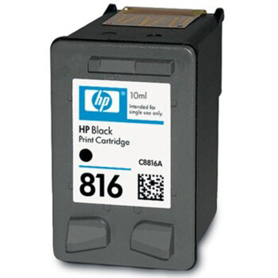 惠普（HP）C8816AA 816号黑色墨盒(适用 D2468 4308）