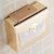 皇姿 卫生间家用纸巾架盒 防水厕纸架浴室卷纸架 加大金色手纸盒第3张高清大图