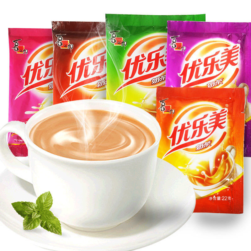 优乐美奶茶袋装22g草莓原味香芋奶茶粉冲饮速溶奶茶办公饮品优乐美