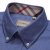 帛利（Baneberry）商务撞色领纯色长袖衬衫1007325 牛仔蓝 43第3张高清大图