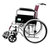 可孚折叠轻便轮椅老人残疾人旅行代步便携轮椅手推车代步车免安装(红色)第3张高清大图