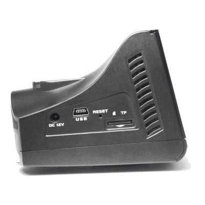 DEC中恒ZG991四合一电子狗行车记录仪一体机（黑色）（2.4寸）