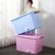 收纳箱加厚特大号衣服储物箱学生宿舍杂物整理箱塑料大号收纳盒组合(粉红色 （2个装）170LX2个箱子)第3张高清大图