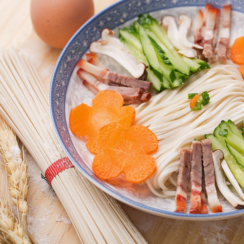 国美自营香雪麦香云丝面400g