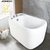 九牧（JOMOO）浴缸亚克力浴缸浴室浴盆独立式普通浴缸Y030212第3张高清大图