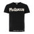 Alexander McQueen男士黑色印花字母短袖T恤 622104-QPZ57-0901S码黑 时尚百搭第2张高清大图