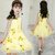 女童裙子2019新款韩版潮夏天时髦儿童连衣裙夏装洋气小女孩公主裙六件套(xs)第3张高清大图